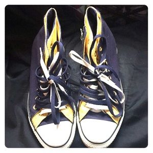 converse double upper high tops